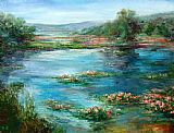 Unknown Artist Stephen Shortridge Lilacs painting